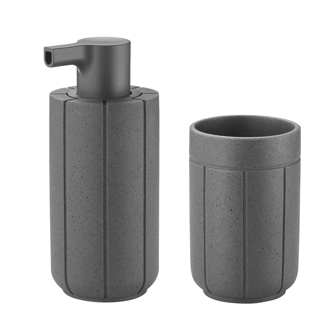 33326 KUA Bathroom Accessory Set - Magnet Charcoal