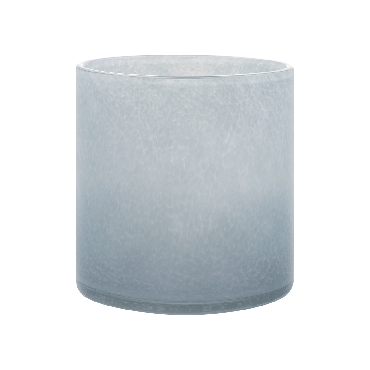 66965 SAGA Glass Hurricane Lamp - Tradewinds Blue - Large