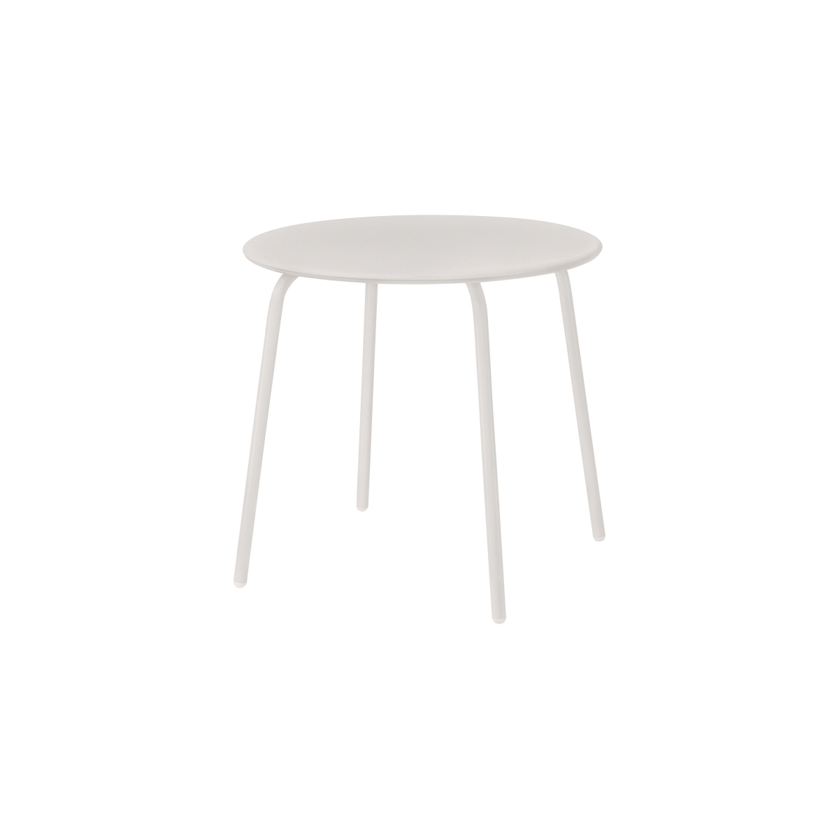 62187 YUA Outdoor Round Bistro Table - Silk Gray