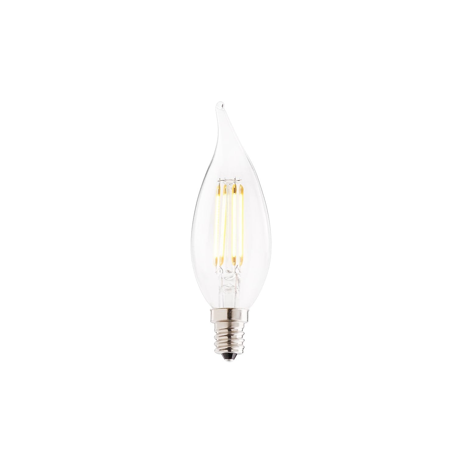 Picture of Bulbrite Pack of (4) 4.5W LED CA10 3000K Filament Bulb