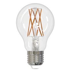 Picture of Bulbrite Pack of (2) 9 Watt Dimmable Clear A19 LED Light Bulbs with Medium (E26) Base  2700K Warm White Light  1100 Lumens