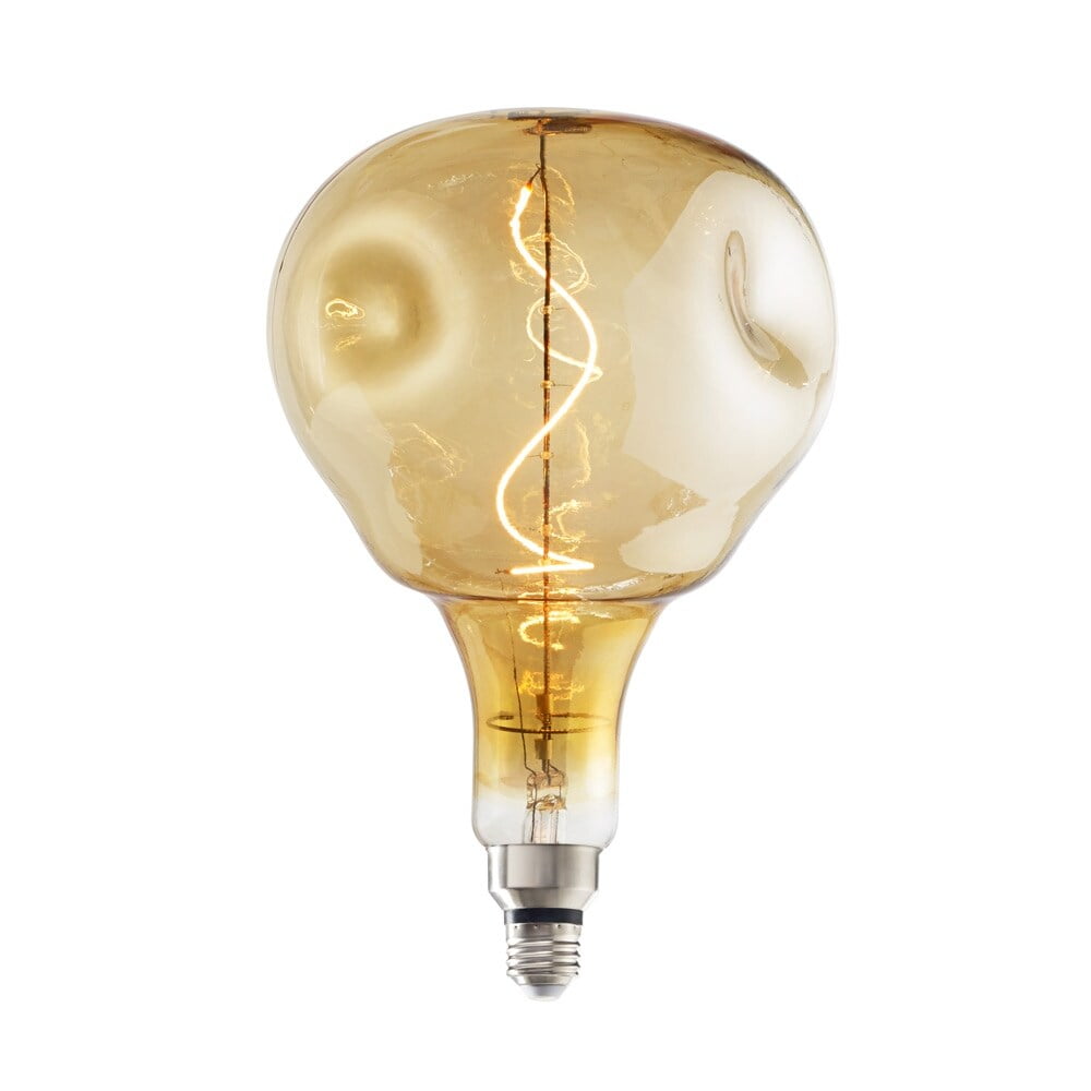 Picture of Bulbrite 776319 LED Grand Filament Nostalgic Orb Shaped Light Bulb, 60 Watt Equivalent, Medium Base E26 -2000K, Antique