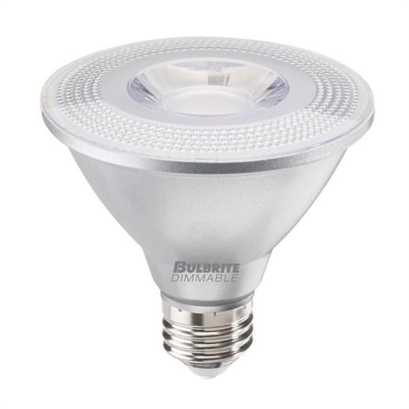 Pack of (6) 10 Watt Dimmable Flood PAR30SN Medium (E26) LED Bulb - 800 Lumens  2700K  and 80 CRI