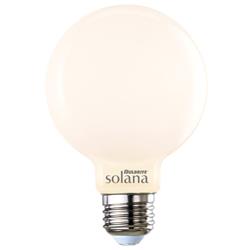 Solana 40 Watt Equivalent G25 Smart WIFI Connected 90CRI Globe LED Light Bulb  Milky Finish  2pk