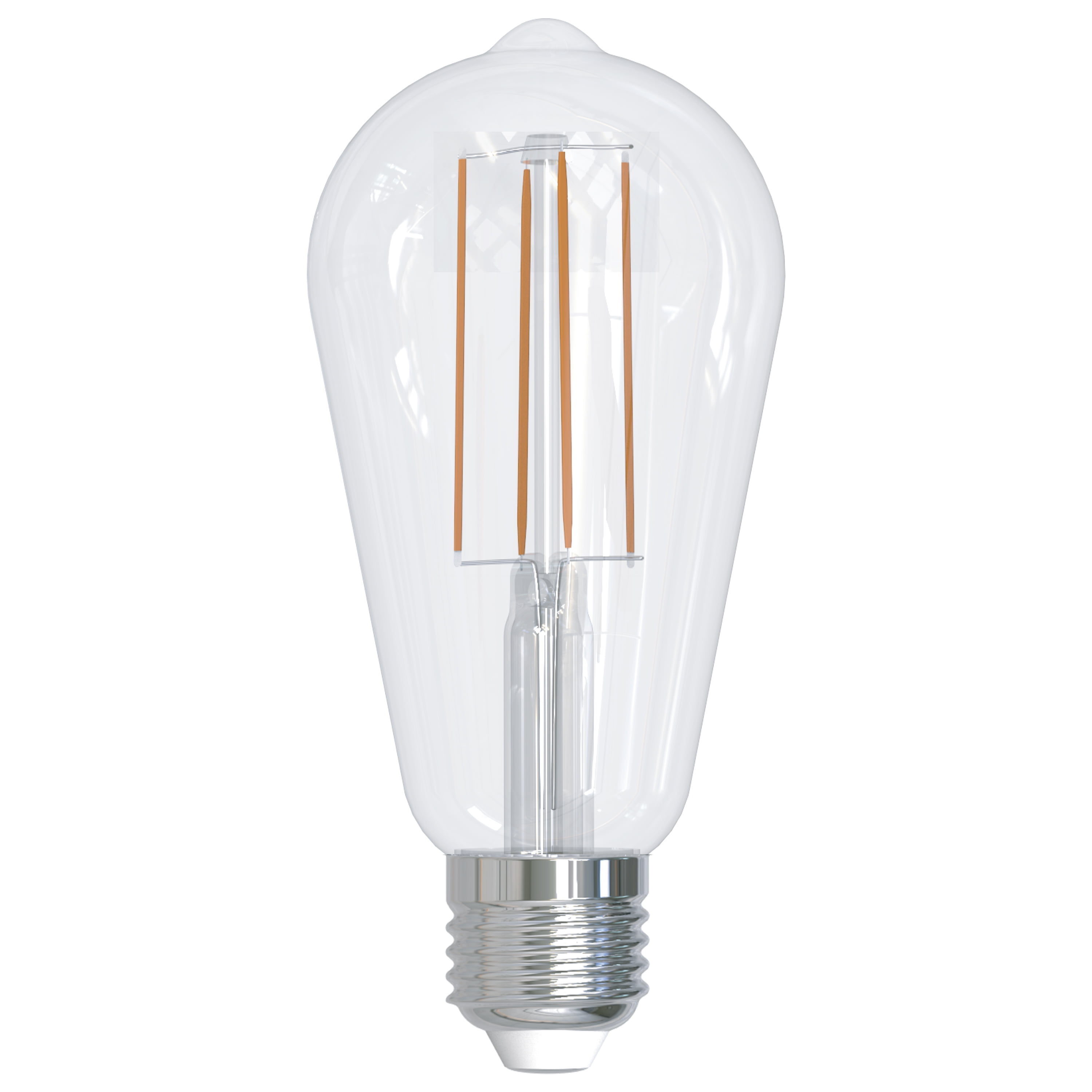 40-Watt Equivalent Dimmable ST18 Vintage Edison LED Light Bulb with Medium (E26) Base, 2700K, 4PK