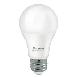 Pack of (4) 15 Watt Dimmable Frost A19 LED Light Bulbs with Medium (E26) Base  2700K Warm White Light  1600 Lumens -  Bulbrite, 862736