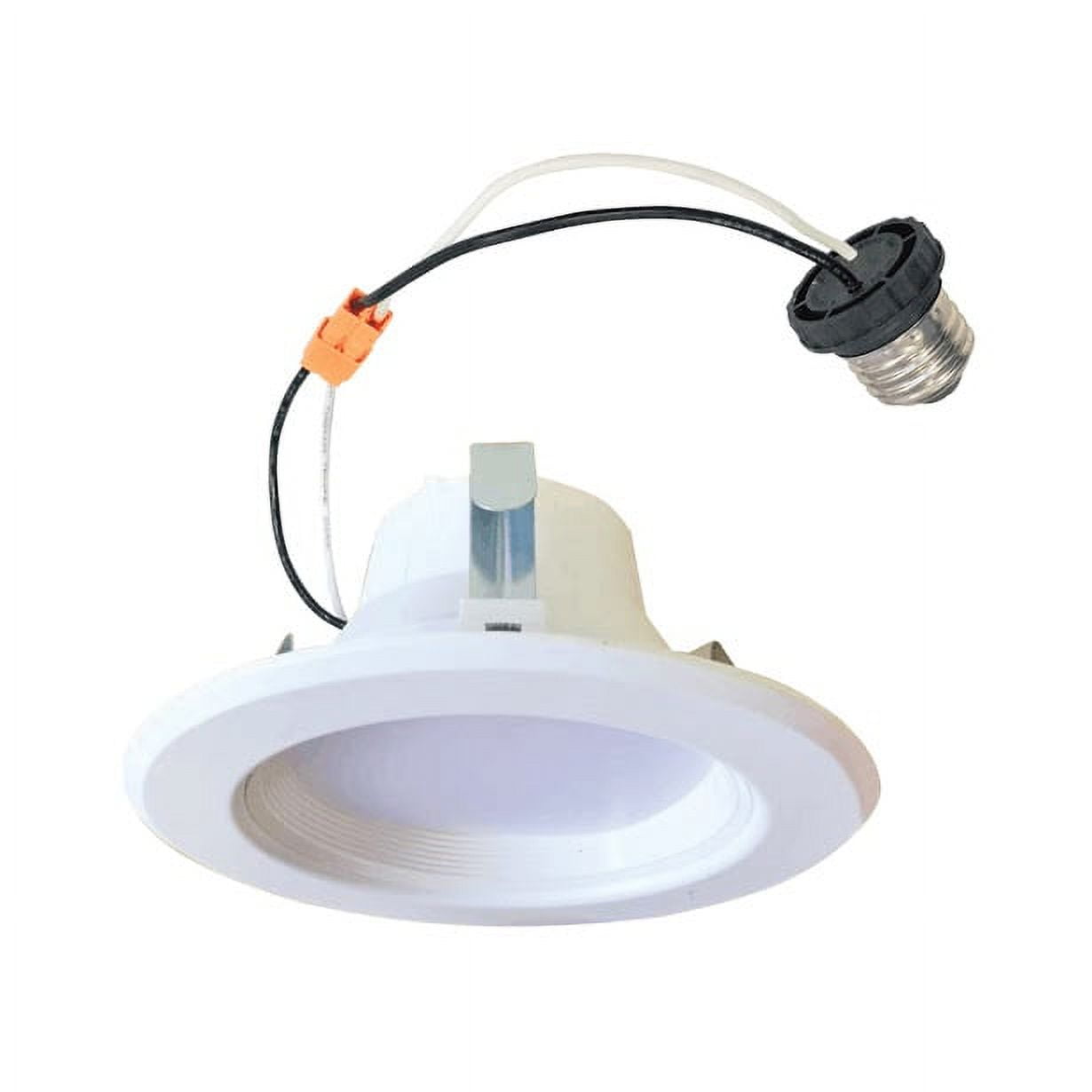 Picture of Bulbrite Pack of (4) 4&quot; Integrated LED Recessed Retrofit Light Kit  65-Watt Equivalent  2700K