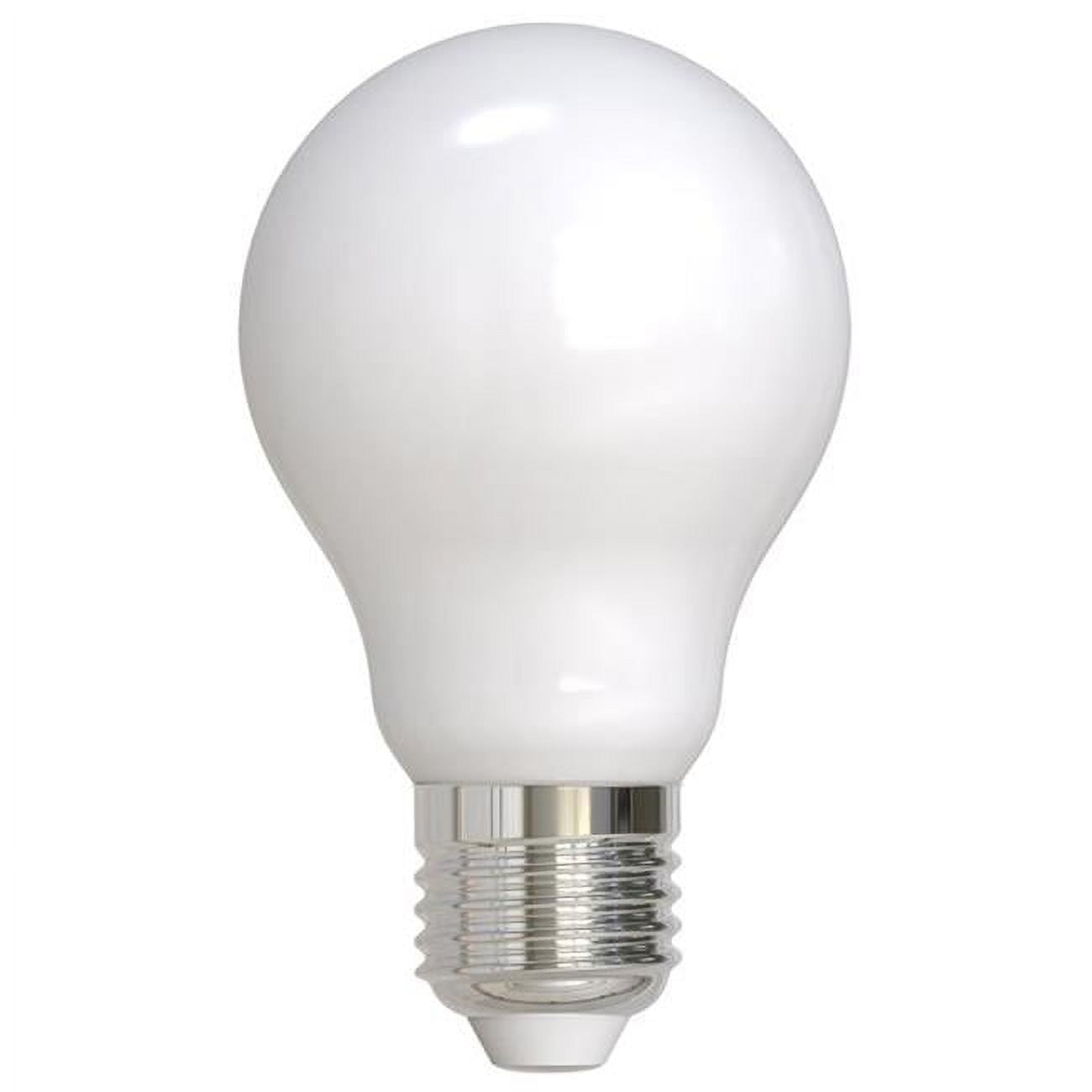 Picture of Bulbrite Pack of (2) 9 Watt Dimmable Milky Finish A19 Medium (E26) LED Bulb - 1100 Lumens  3000K  and 90 CRI