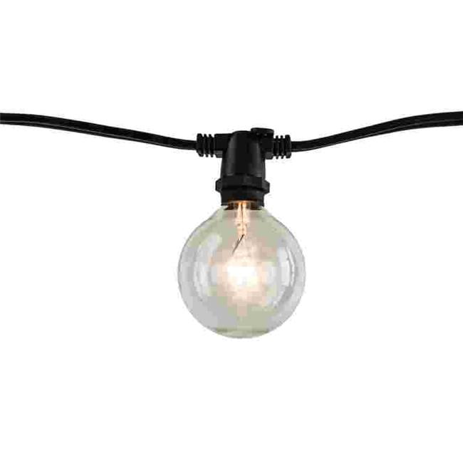 862814 14 ft. String Light Kit with Clear Incandescent Globe G16 Light Bulbs, Pack of 2