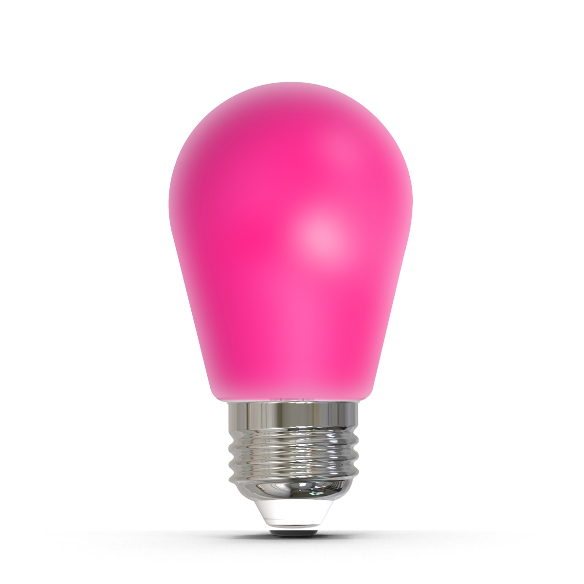 25-Watt Equivalent Ceramic Pink Color S14 Weatherproof Outdoor E26 Medium Base LED Light Bulb,10PK