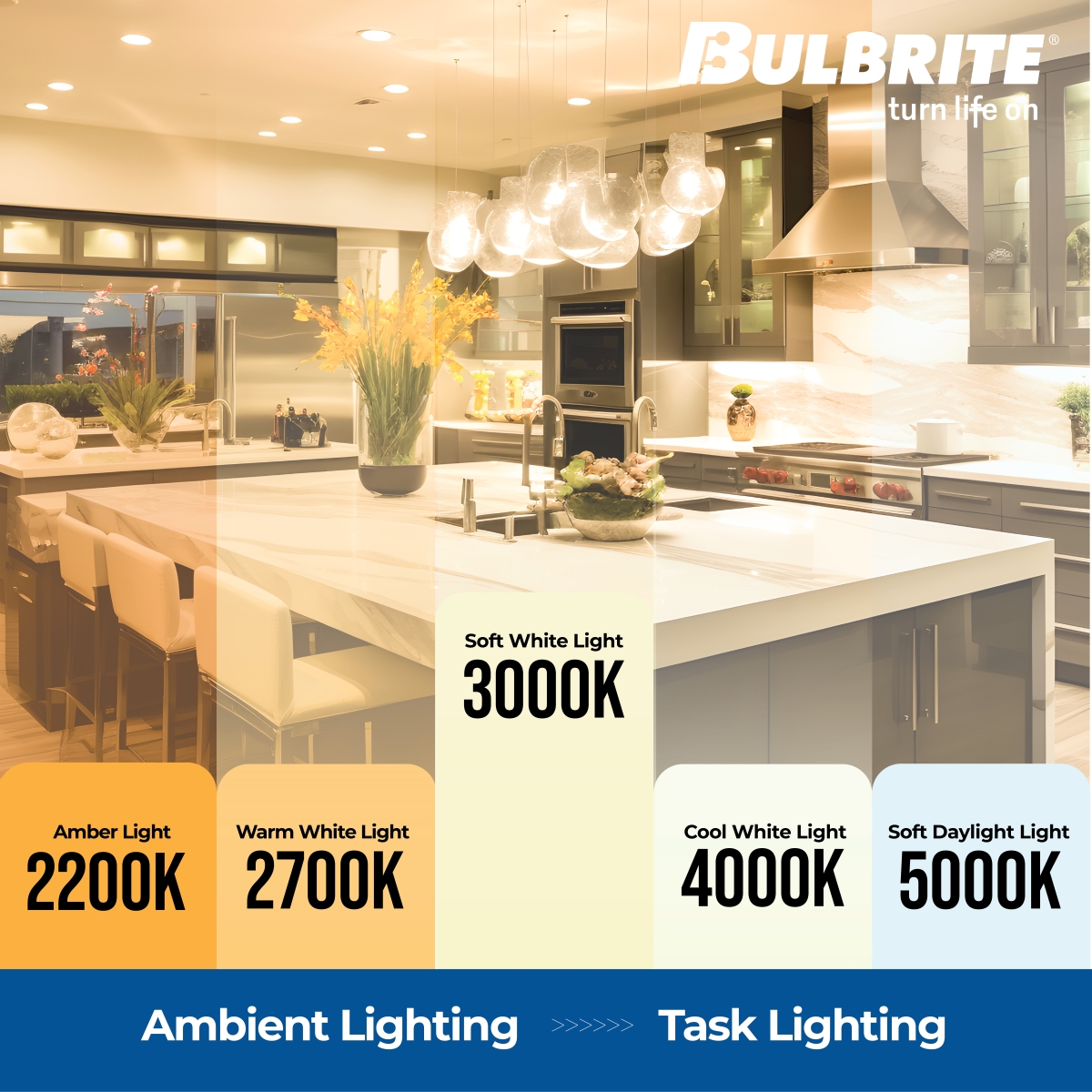 LED Filament 5.1 W Dimmable Clear Filament T9 Medium (E26) LED Bulb - 500 Lumens, 2700K, 8PK