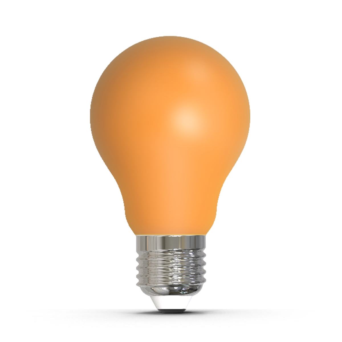 25-Watt Equivalent Ceramic Amber Color A19 Weatherproof Outdoor E26 Medium BaseLED Light Bulb, 10PK