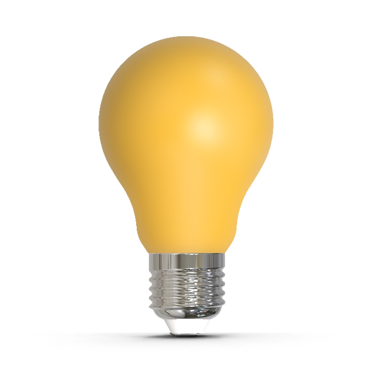 25-Watt Equivalent Ceramic Yellow Color A19 Weatherproof Outdoor E26 Medium BaseLED Light Bulb,10PK