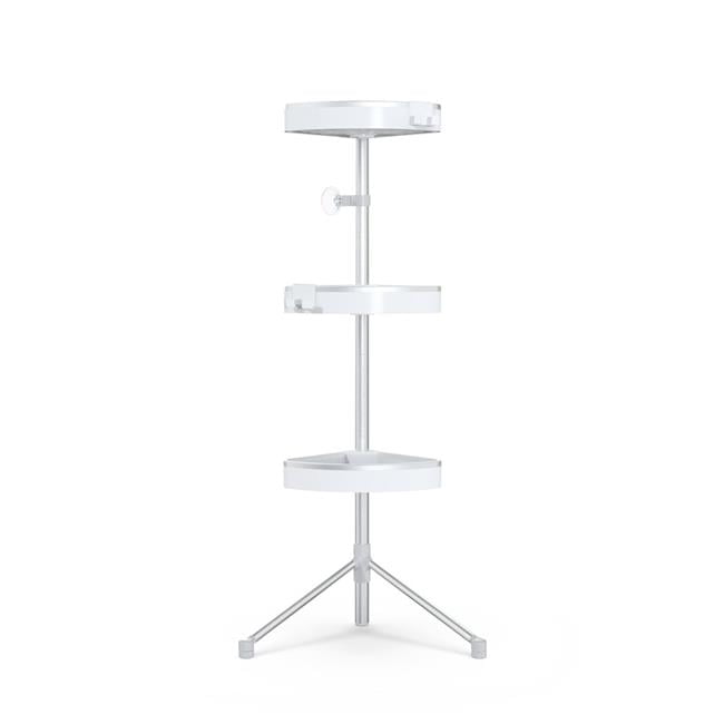 Picture of Better Living 70053 16 x 9 x 36 in. HiRISE Aluminum 3 Standing Shower Caddy, White