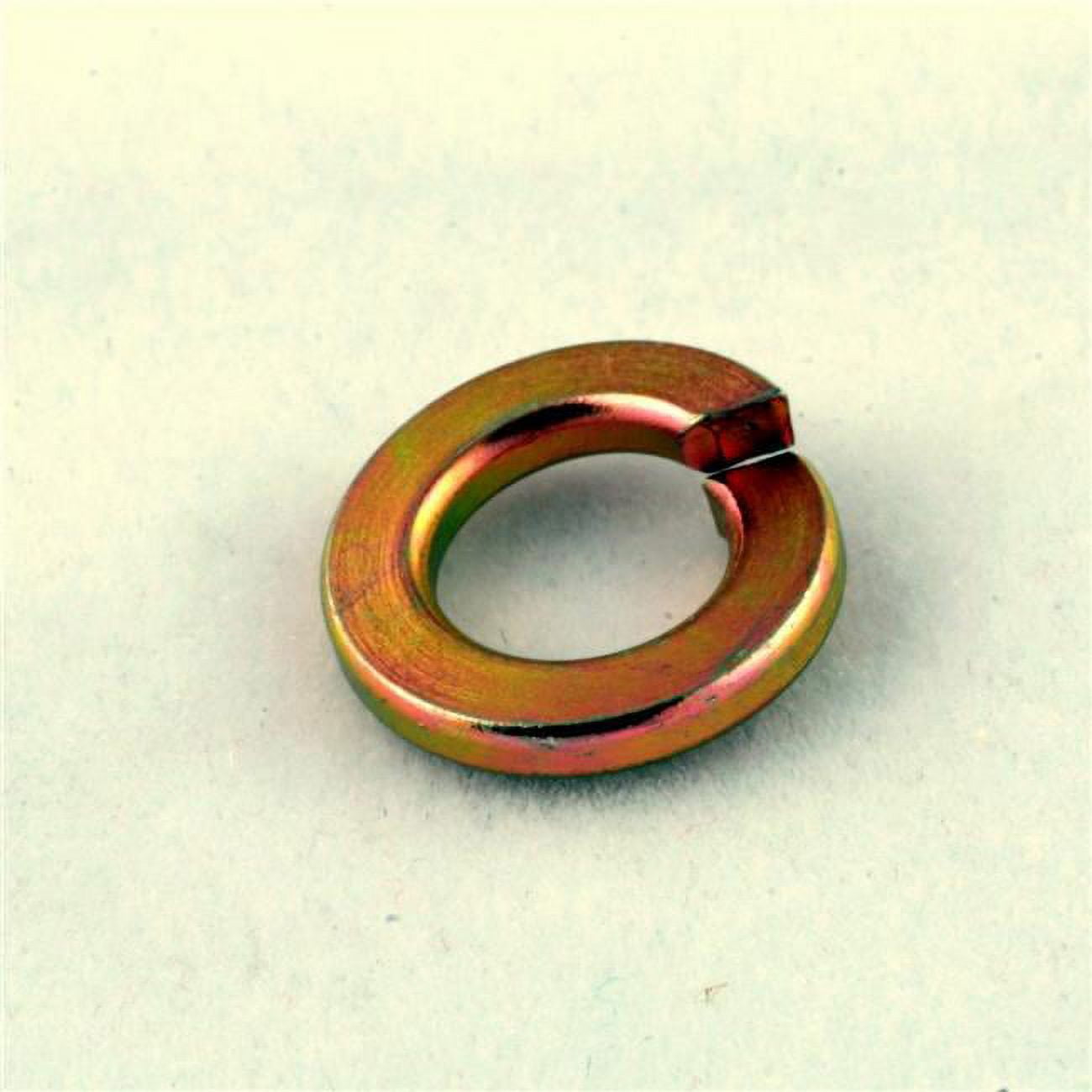 1.5 in. Alloy Split Lock Washers Zinc & Dichromate - Box of 5