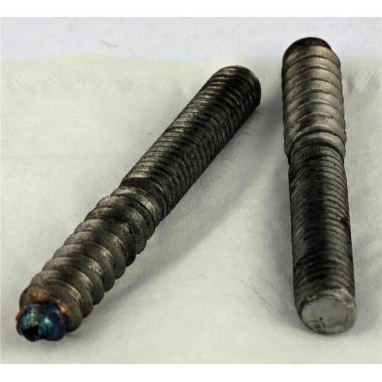 0.25 x 3.5 in. Full Thread Steel Plain Hanger Bolts - Box of 25