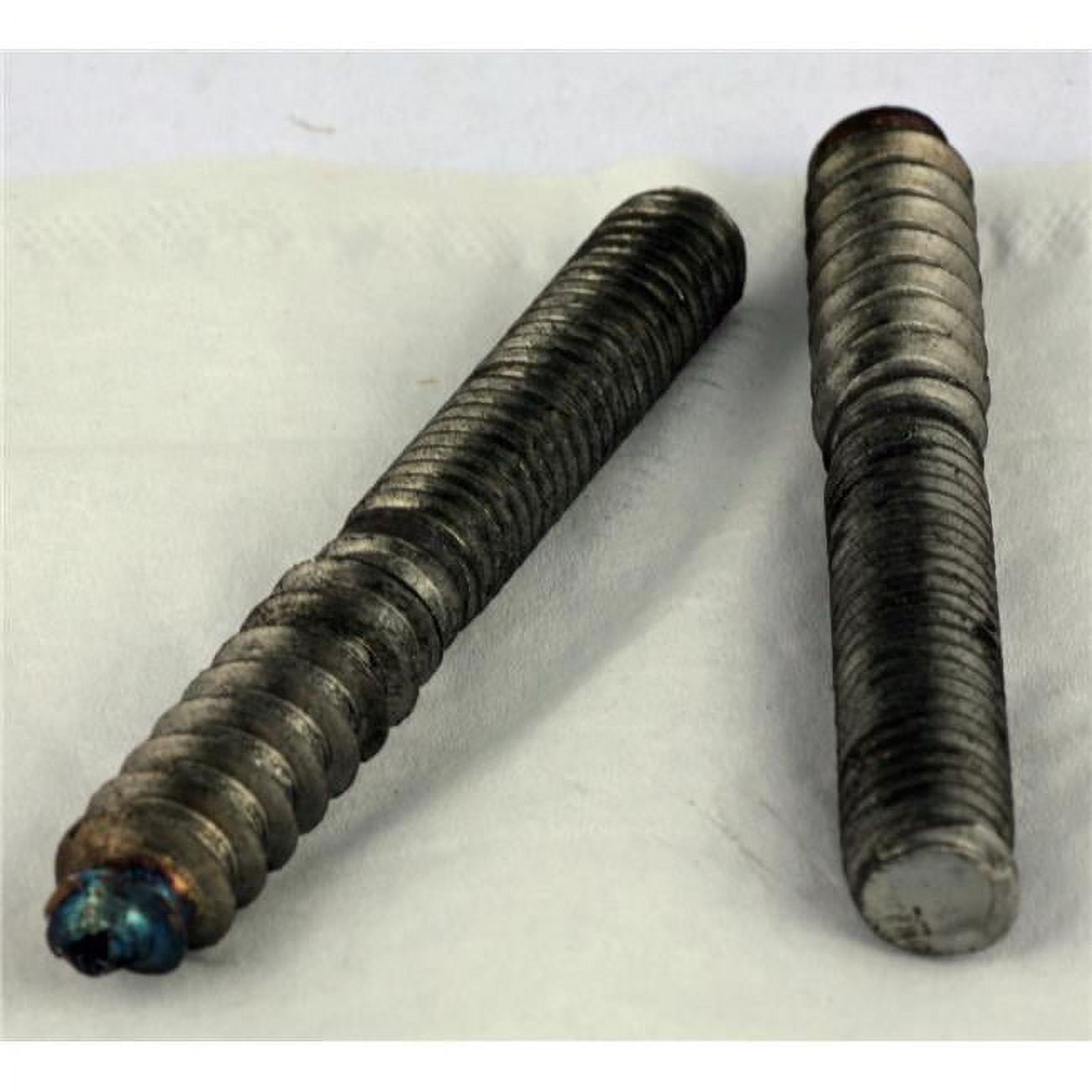 0.31 x 4 in. Full Thread Steel Plain Hanger Bolts - Box of 100