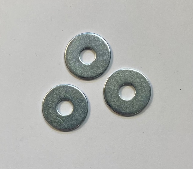 Picture of BLUE JAY FASTENERS&#44; LTD. MFNDW6X20-ZN-50 M6 X 20MM METRIC FENDER WASHERS STEEL CLEAR ZINC PLATED