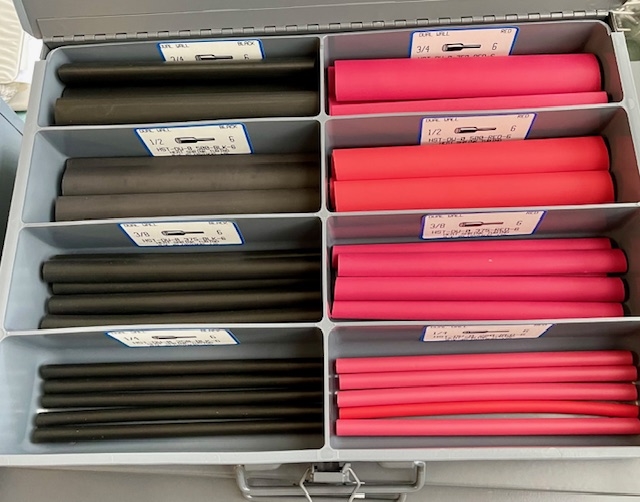 Picture of Blue Jay Fasteners ASST-DW-HST-40-BOX Double Wall Heat Shrink Tubing Assortment