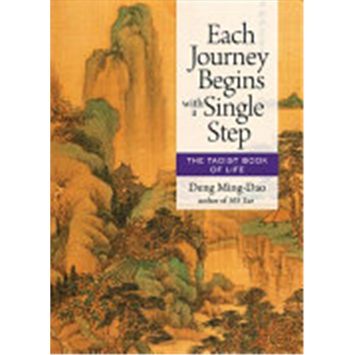 9781982529604 Each Journey Begins with A Single Step Book