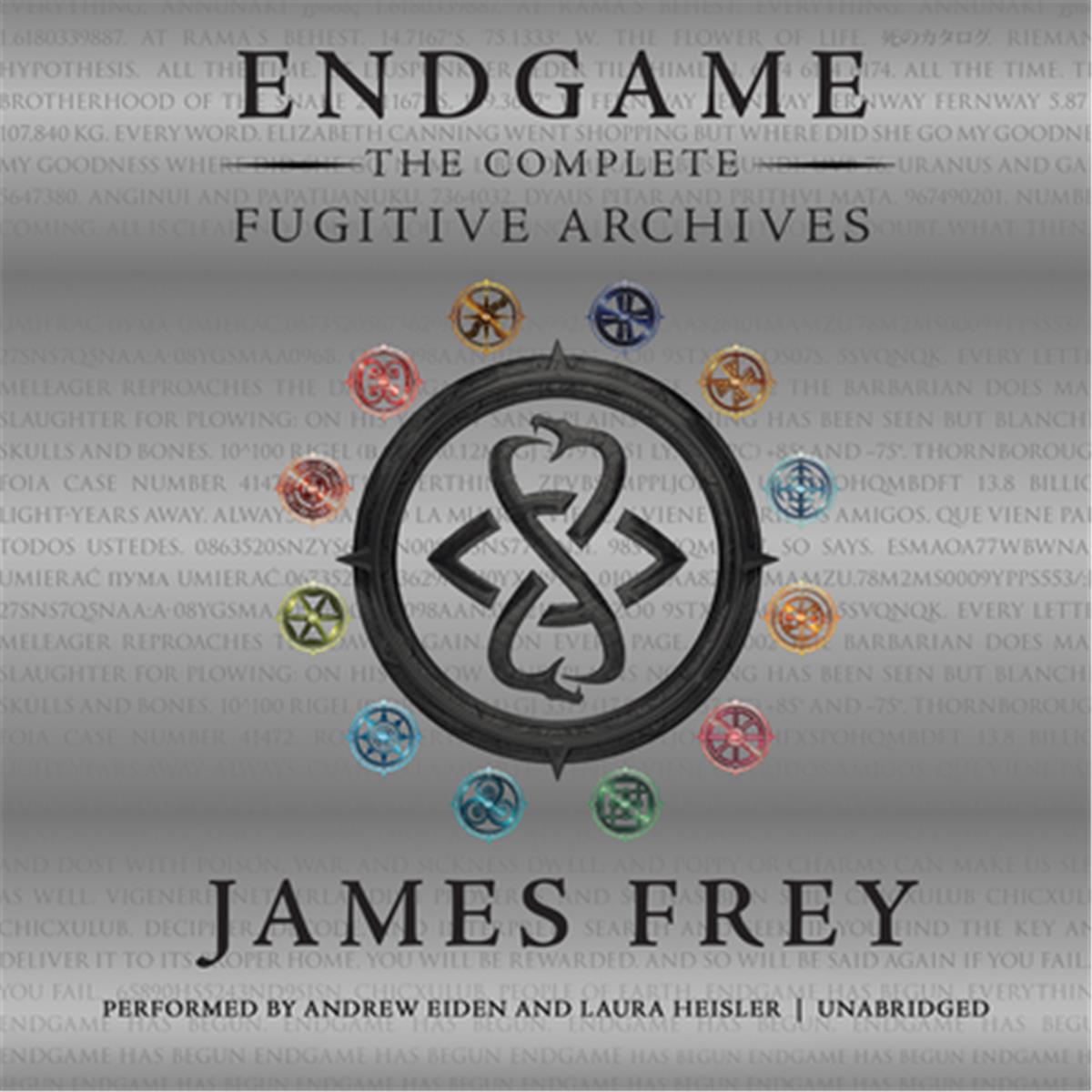 Endgame - The Complete Fugitive Archives Audio Book - Black