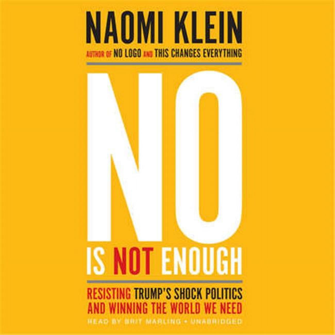 No is Not Enough Audio Book