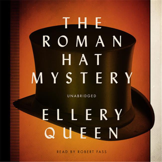 The Roman Hat Mystery Audio Book - Black