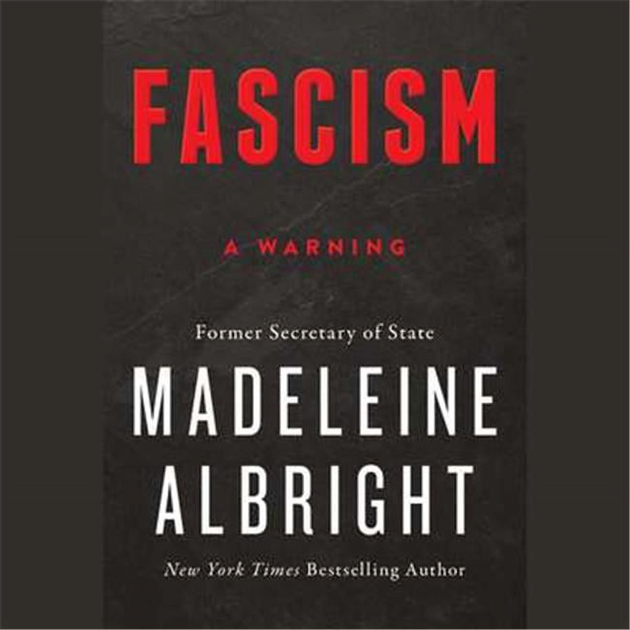 9781538544518 Fascism - A Warning Audio Book