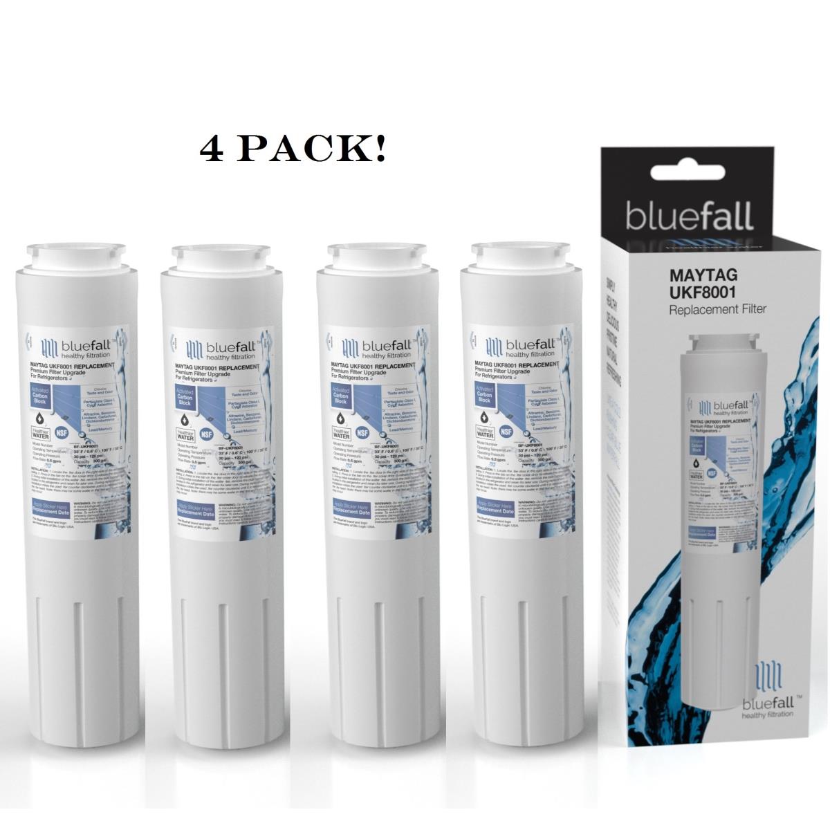 Picture of BlueFall BF-UKF8001-4PACK Maytag UKF8001 Refrigerator Water Filter Compatible - Pack of 4