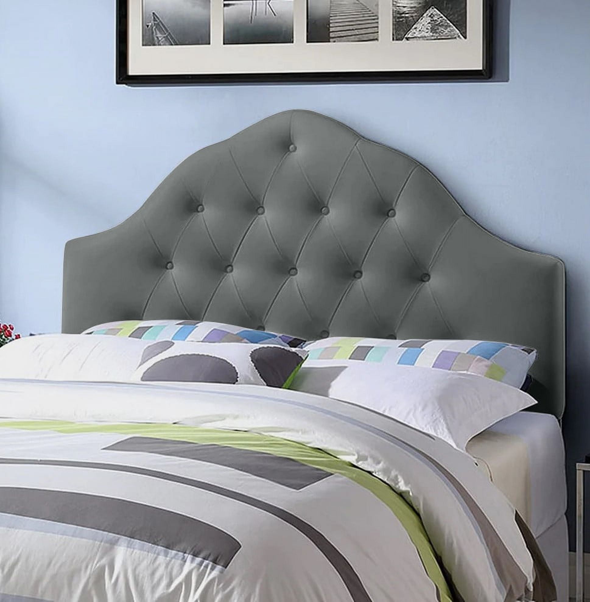 Picture of Belle Isle Furniture CWP78-0C00 Winter Park King Size Headboard - Grey