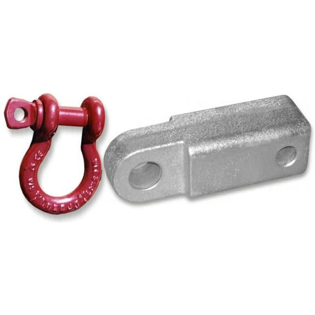 Picture of 2 inch Steel Receiver Bracket w/ CROSBY McKISSICK D-Shackle (OFF-ROAD RECOVERY)