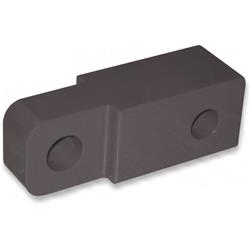 STEEL RECEIVER BRACKET (Black Powdercoated) + LOCKABLE PIN (without D-shackle) (OFF-ROAD RECOVERY)