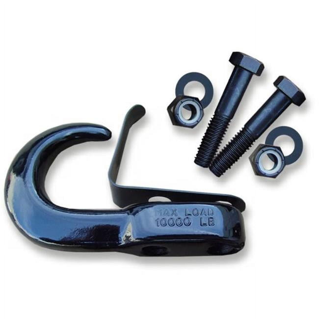 HD TOW HOOKS (Black) - PAIR (OFF-ROAD RECOVERY)