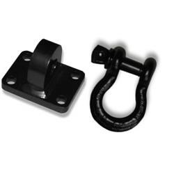 XD 3 TON BUMPER SHACKLE MOUNT - MACHINED with D-Shackle (SINGLE)