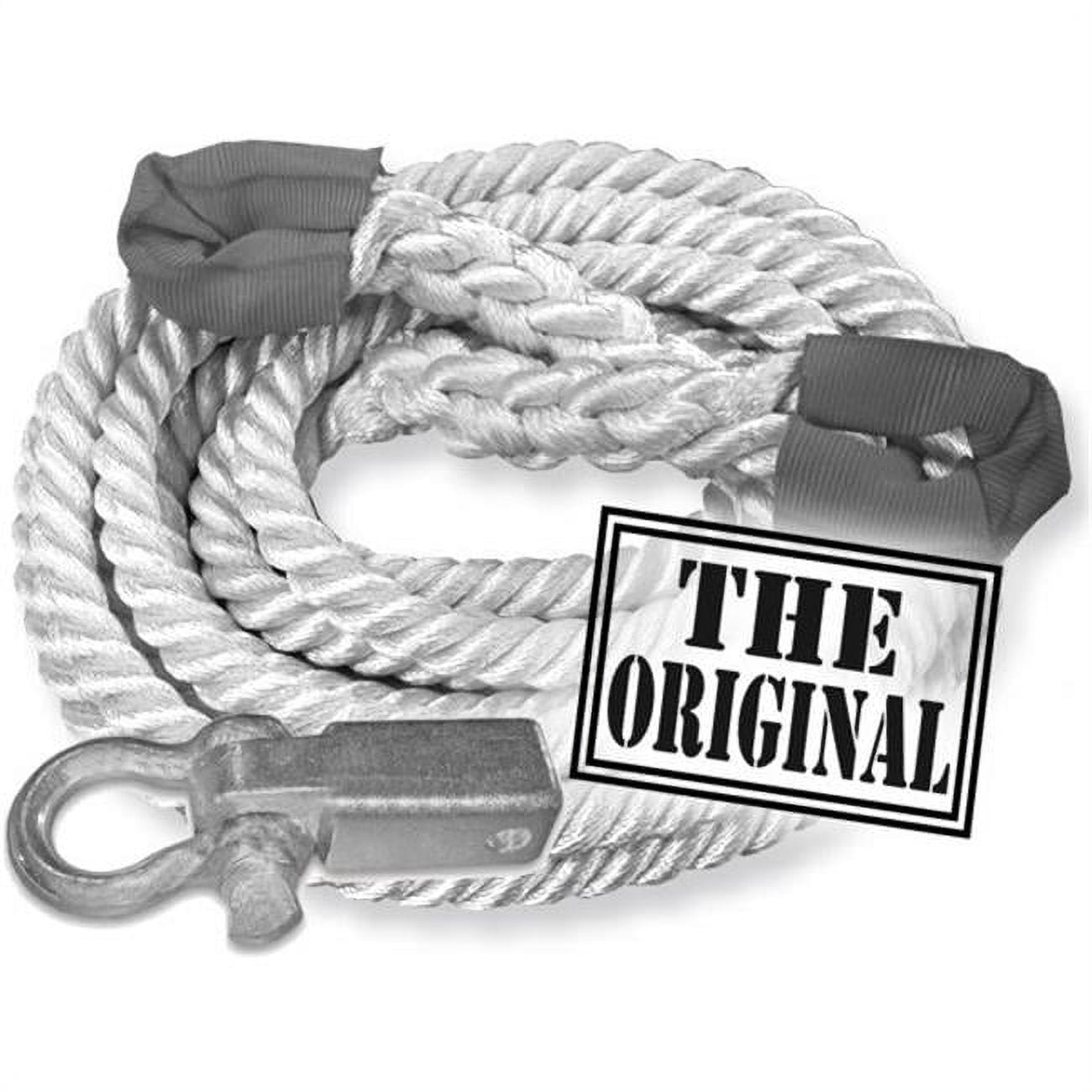 Picture of The &quot;Original Aussie&quot; SNATCH ROPE - 1 inch X 30 ft with Receiver Shackle Bracket (4X4 VEHICLE RECOVERY)