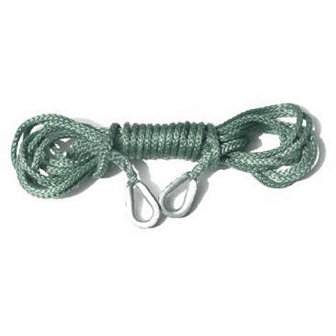 AMSTEEL BLUE WINCH ROPE EXTENSION 20400lb - MILITARY GREEN