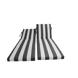 Picture of Bellini PU2374C2027 23.5 x 72 x 3 in. Sunbrella Designer Chaise Fabric Lounge Cushions Knife Edge&#44; Cabana Regatta - Pack of 2