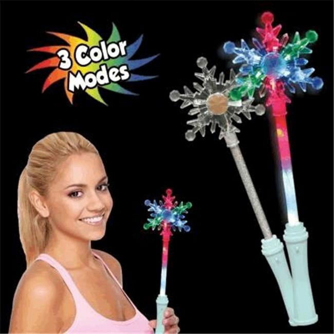 Light Up Snowflake Wand, Multi Color