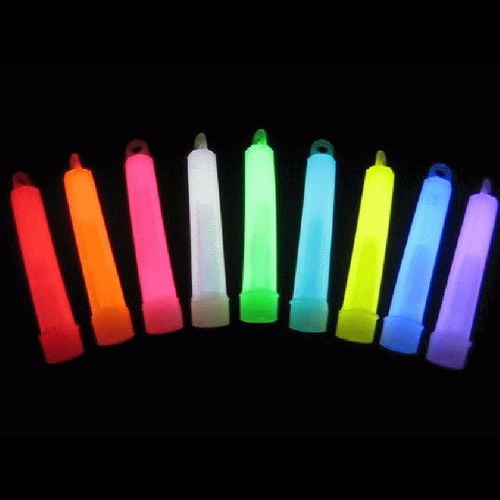 4 in. Glow Stick, Orange - Pack of 50
