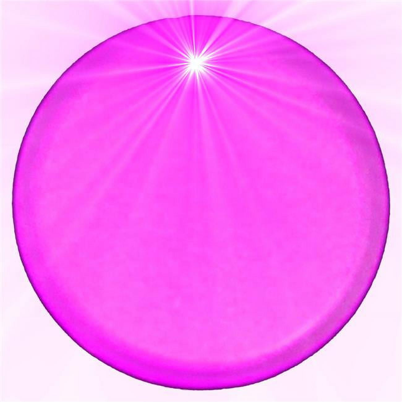Picture of Blinkee 310053 Light Up Round Badge Pin&#44; Pink