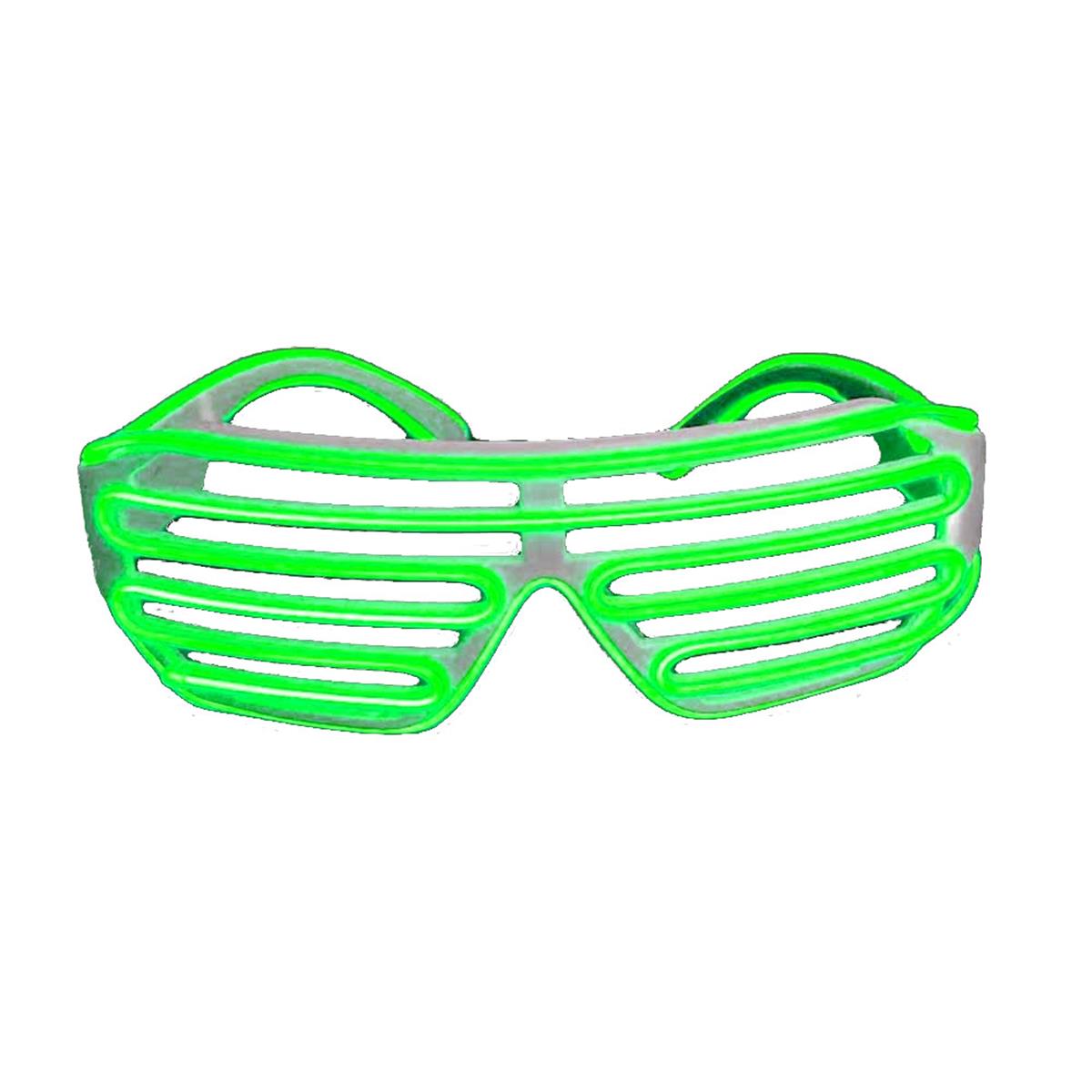Picture of Blinkee 185185 Electro Luminescent Shutter Shades&#44; Green