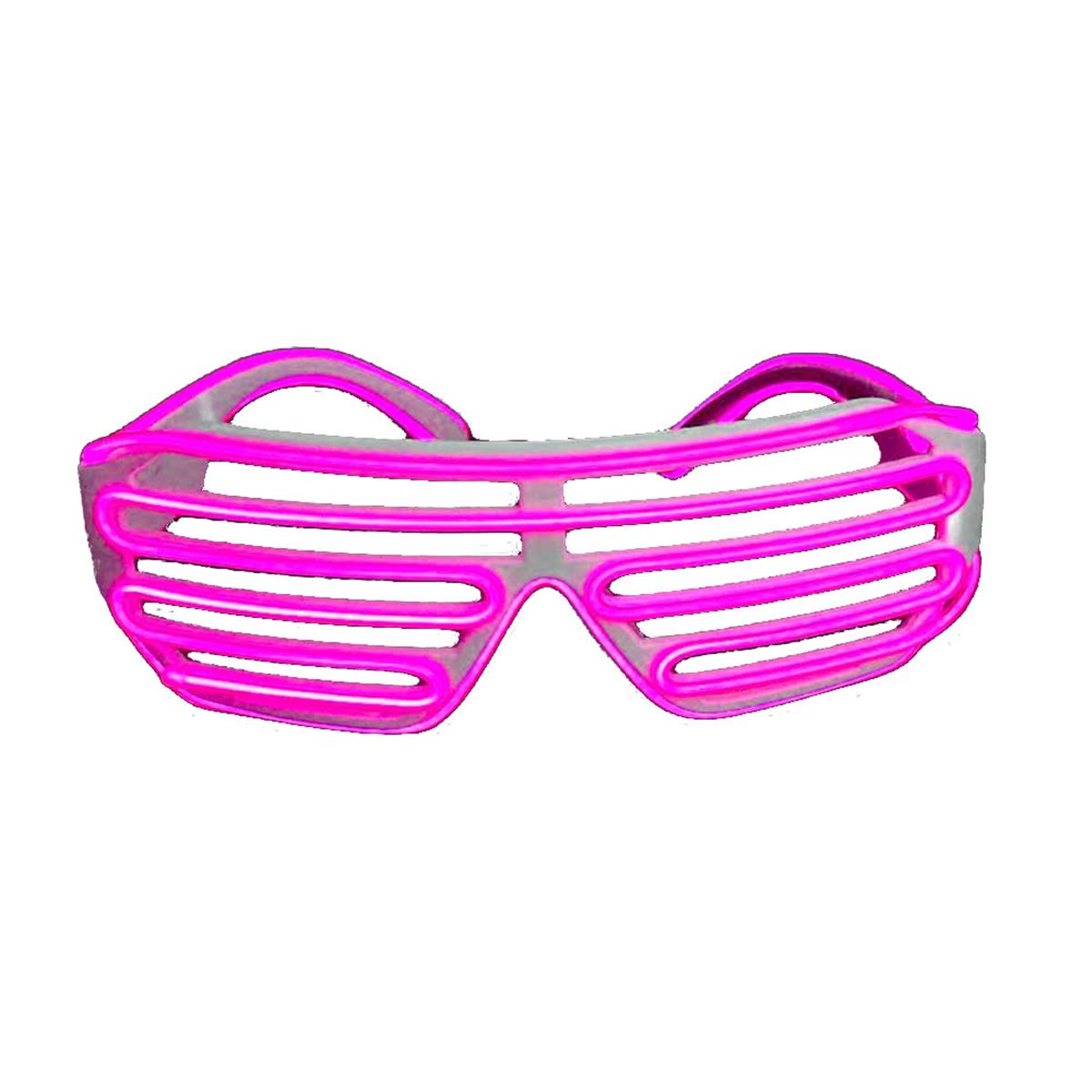 Picture of Blinkee 185186 Electro Luminescent Shutter Shades&#44; Pink