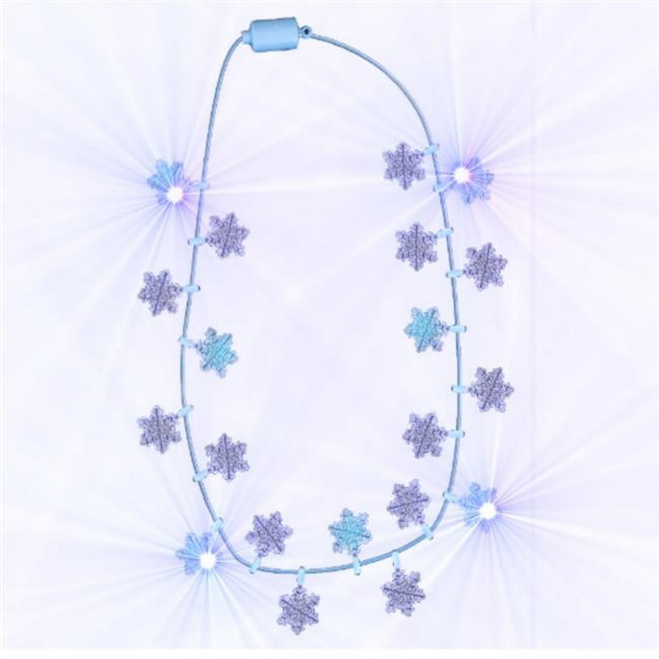 Picture of Blinkee 280030 Snowflake String Lights Necklace