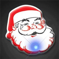 425000 Santa Claus Flashing Body Light Lapel Pins