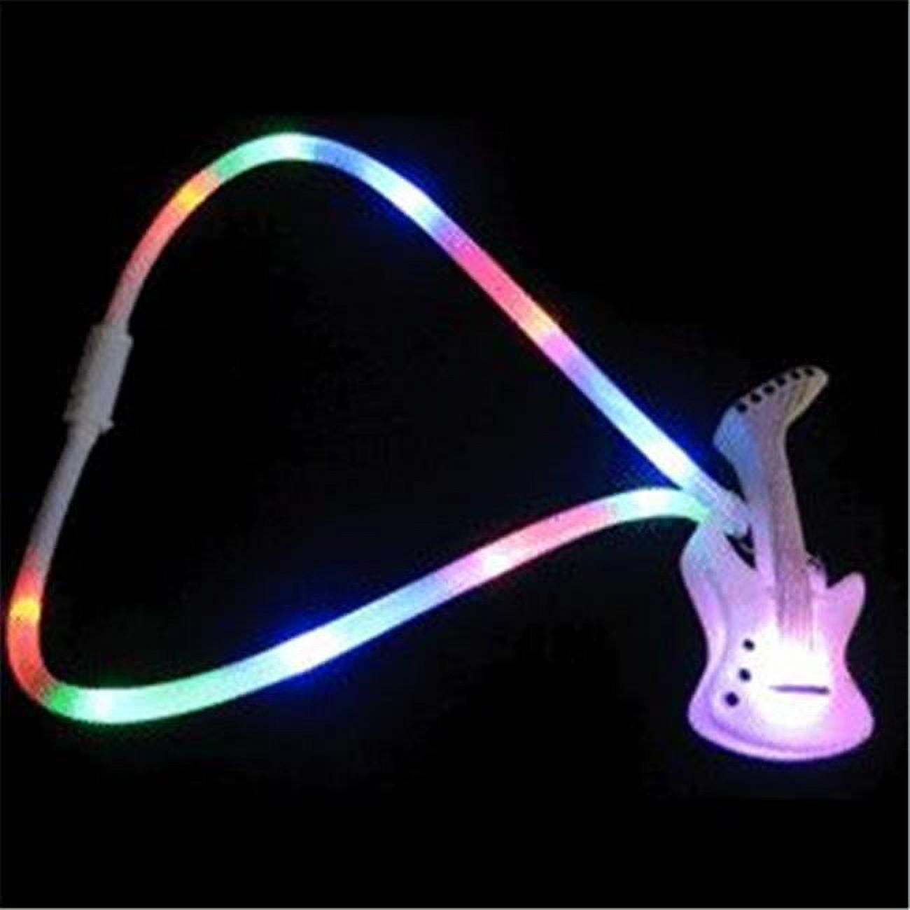 Picture of Blinkee 1240000 Flashing Guitar Charm Necklace with Lightup Lanyard