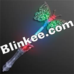 Transparent LED Butterfly Wand