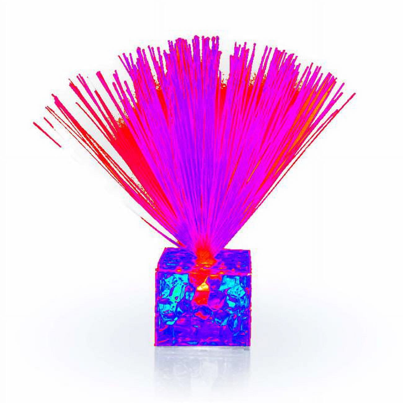 Fiber Optic Centerpiece Changing Base, Clear - Small