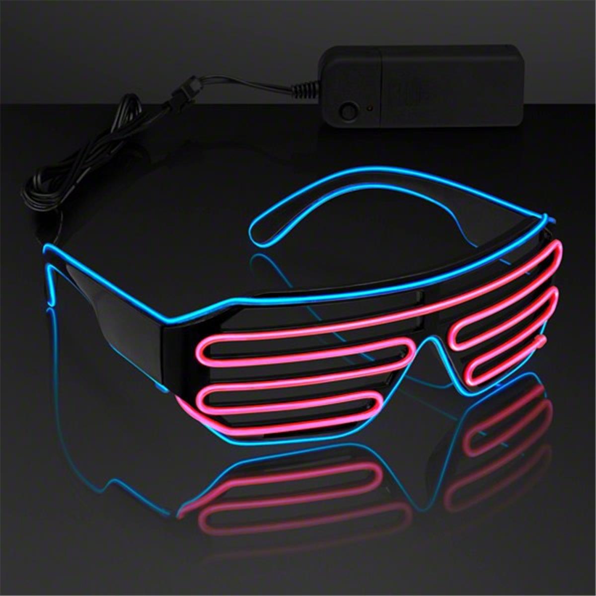 Picture of Blinkee A1900 Electro Luminescent Shutter Shades&#44; Pink & Blue