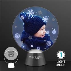 Animated Snowflake Winter Wonderland Picture Frame