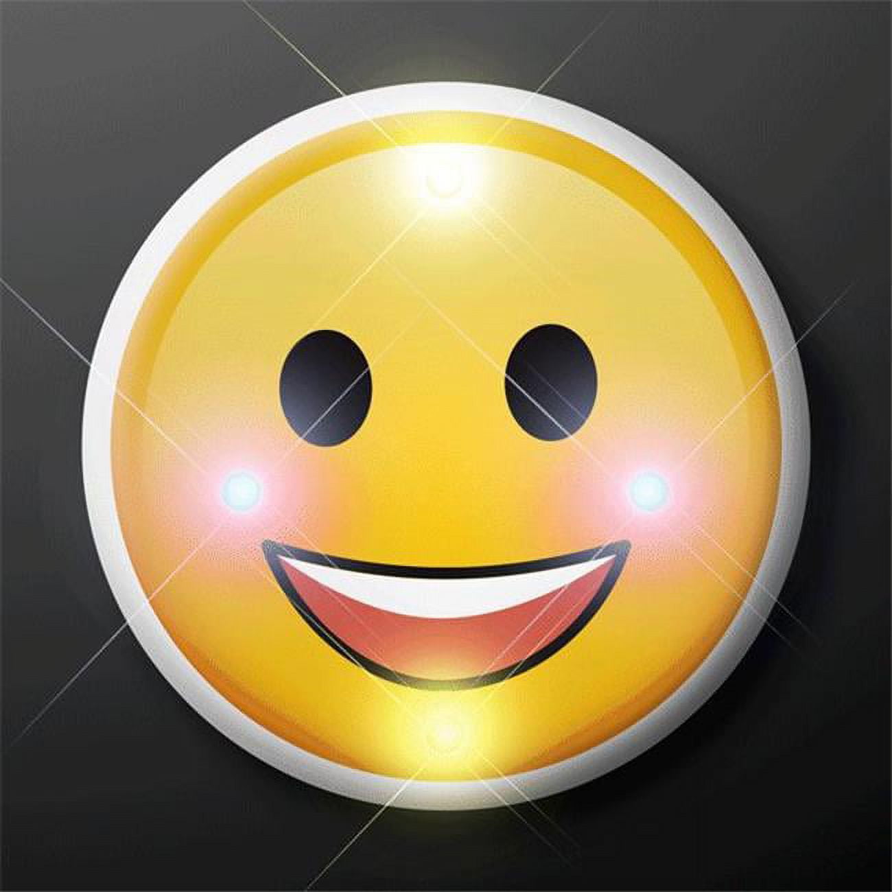 Picture of Blinkee CLASSICFACEEMOJIPIN Classic Face Emoji Light Up LED Party Pin